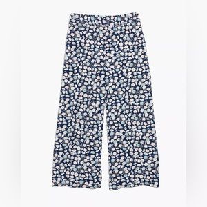 Madewell Huston Pull-On Crop Pants in French Floral